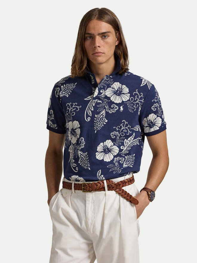 Polo Ralph Lauren Polo Ralph Lauren Polo 710956684001 Σκούρο μπλε Custom Slim Fit