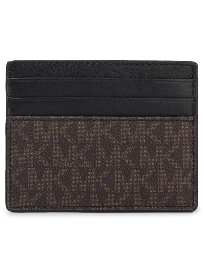 MICHAEL Michael Kors Etui pentru carduri MICHAEL Michael Kors Greyson 39F9LGYD2B Negru