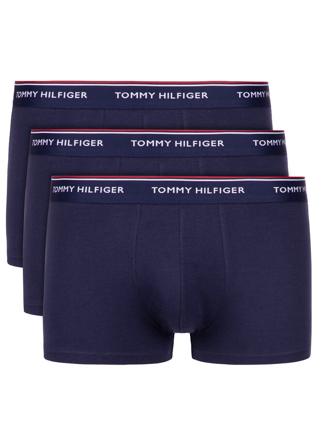 Tommy Hilfiger Tommy Hilfiger 3 darab boxer 3P Lr Trunk 1U87903841 Sötétkék