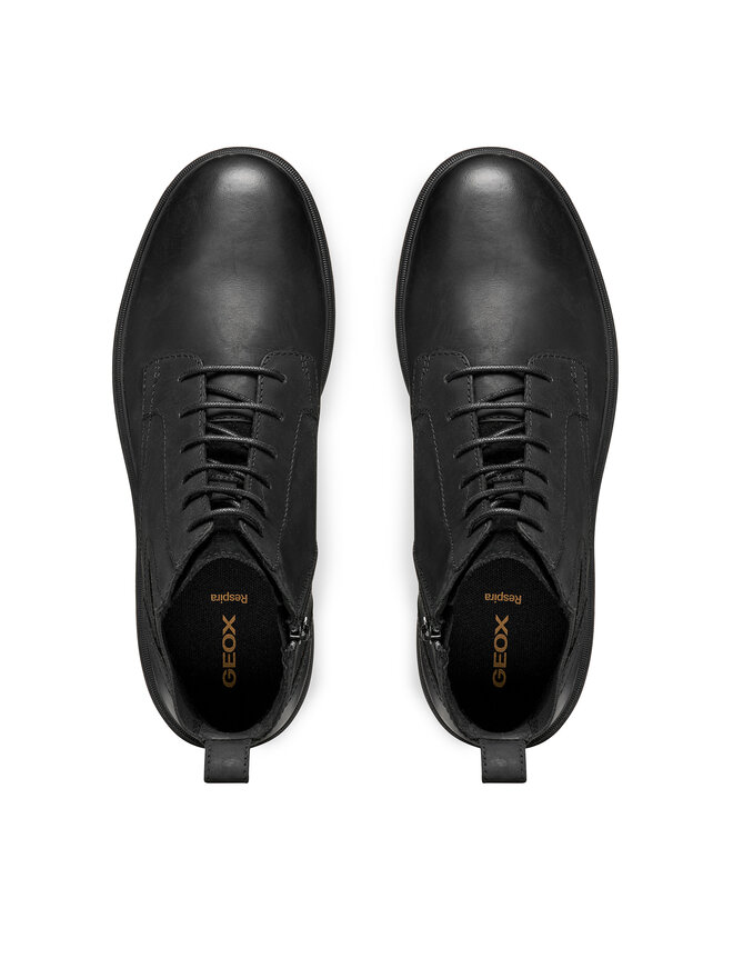 Geox Schnürschuhe Geox U Andalo U66DDB 000FF C9997 Schwarz