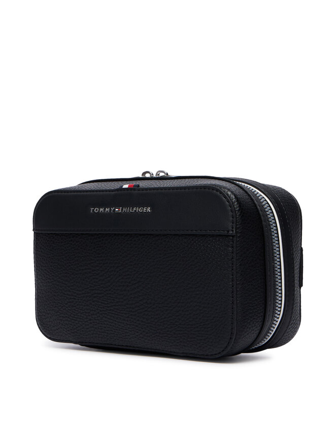 Tommy Hilfiger Kosmetiktasche Tommy Hilfiger Th Central Washbag AM0AM14824 Schwarz