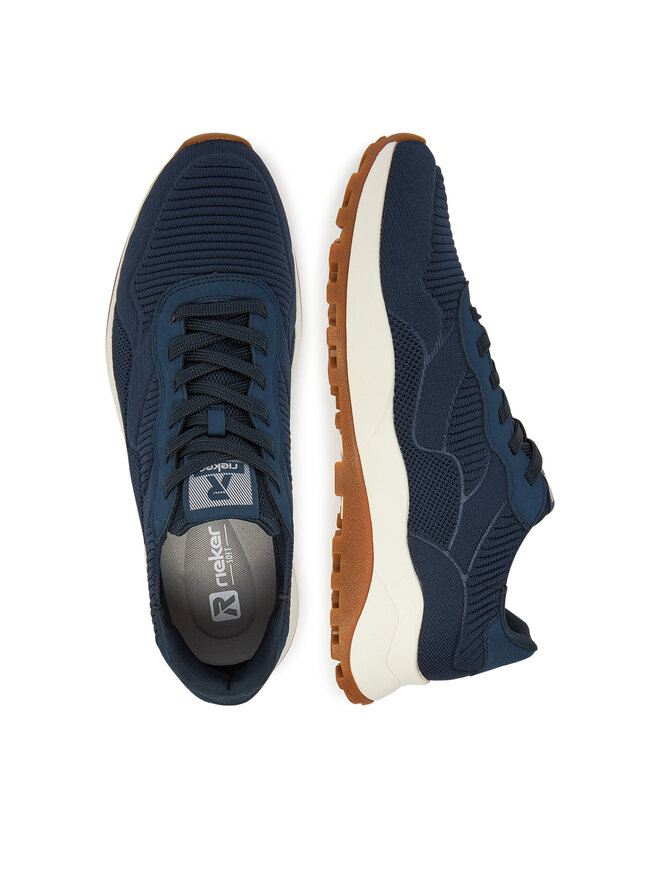 Rieker Sneakersy Rieker U1302-14 Tmavomodrá