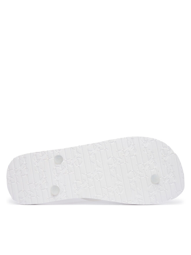 Calvin Klein Zehentrenner Calvin Klein Logo Strap HM0HM02105 Weiß