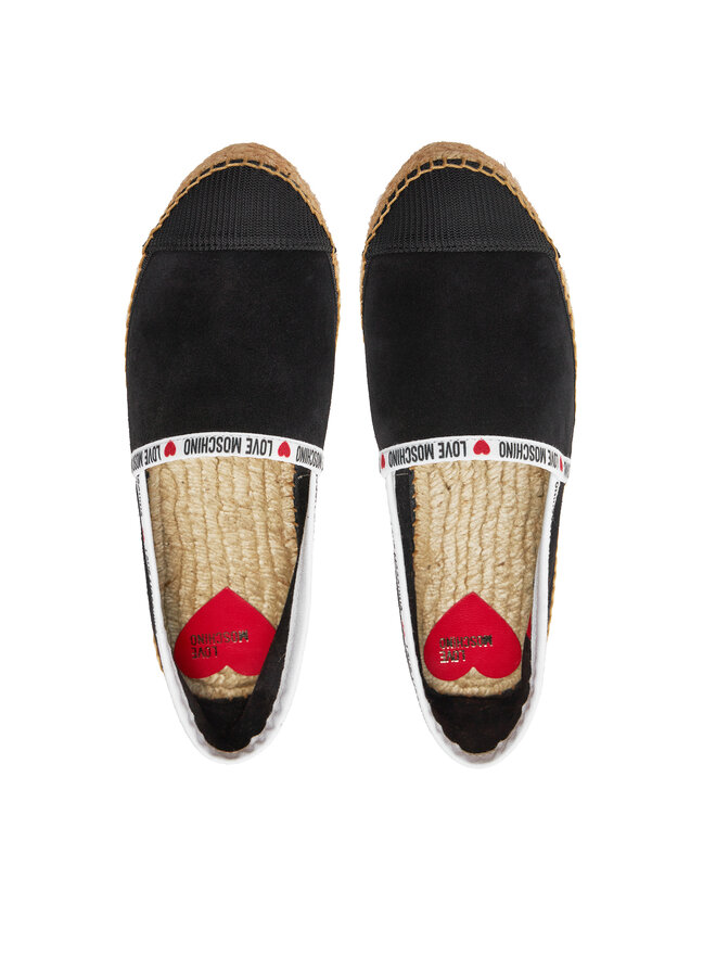 LOVE MOSCHINO Espadrile LOVE MOSCHINO JA10553G0IIG0000 Crna