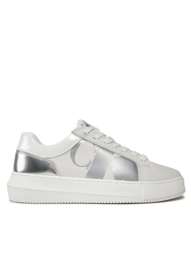 Calvin Klein Jeans Сникърси Calvin Klein Jeans Chunky Cupsole Low Lth Nbs Mr YW0YW01411 Бял