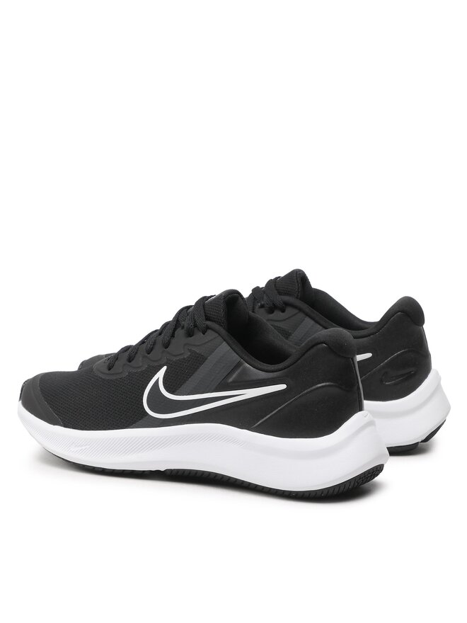 Nike Laufschuhe Nike Star Runner 3 (GS) DA2776 003 Schwarz