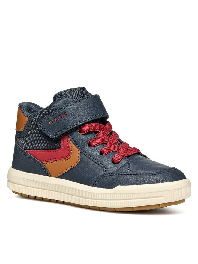 Geox Sneakersy Geox J Arzach Boy J464AA 054FU CF46N S Granatowy