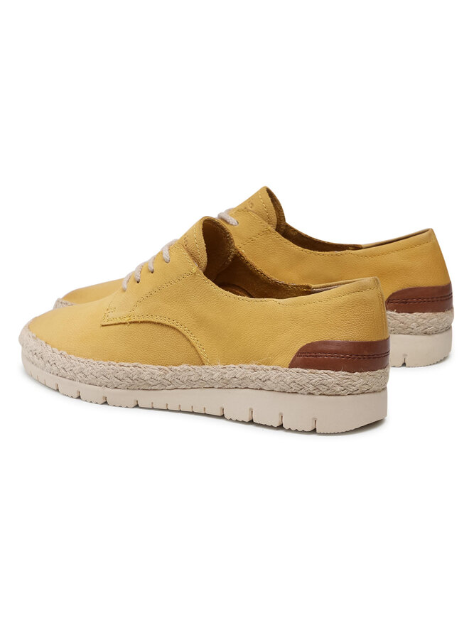 Tamaris Oxford cipők Tamaris 1-23604-26 Sárga
