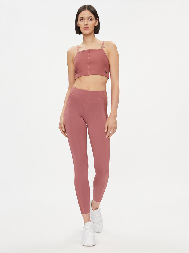 Reebok Reebok Felső Yoga Performance IM4046 Rózsaszín Fitted Fit