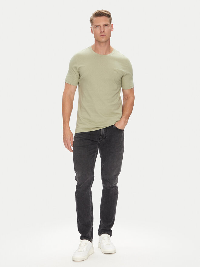 BOSS BOSS Camiseta Tales 50508584 Verde Regular Fit