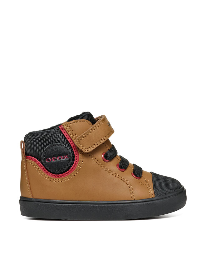 Geox Botines planos Geox B Gisli Boy B461NC 0MEFU C2G9B Marrón