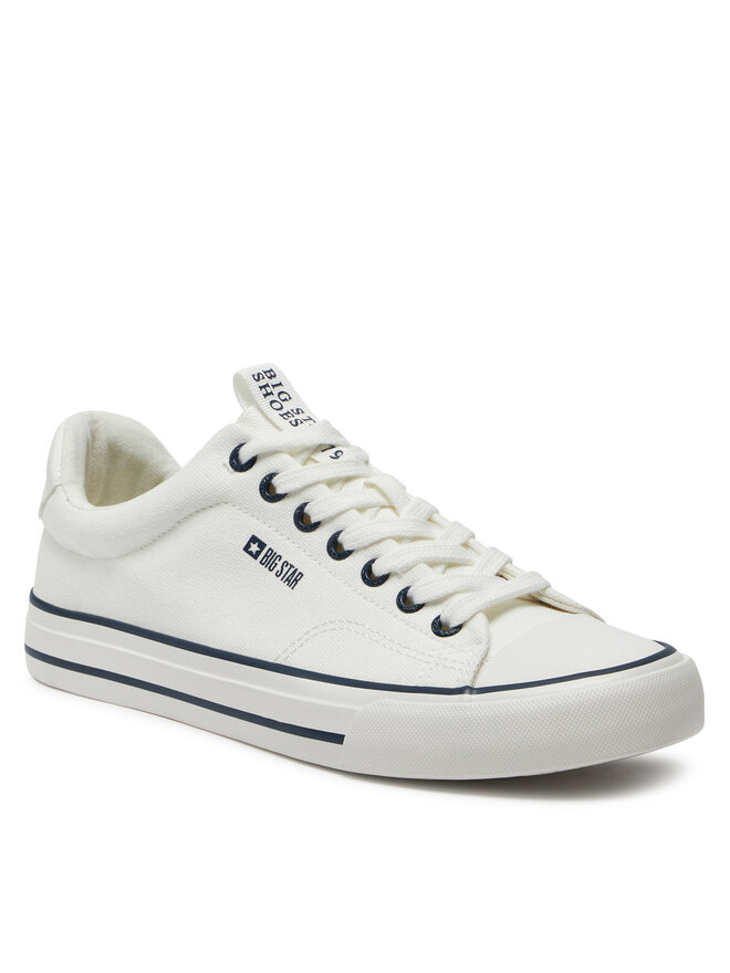 Big Star Shoes Plátenky Big Star Shoes NN174004 Biela