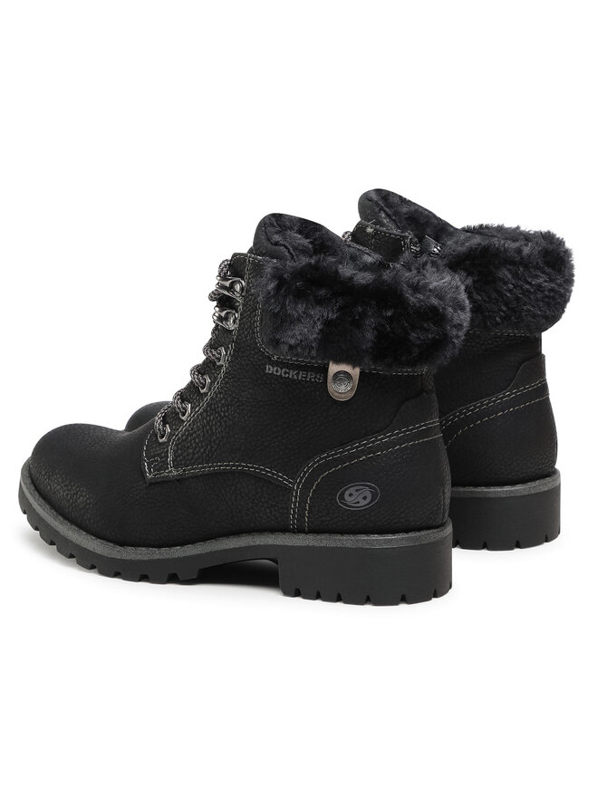Dockers by Gerli Schnürstiefeletten Dockers by Gerli 43FA308-630100 Schwarz