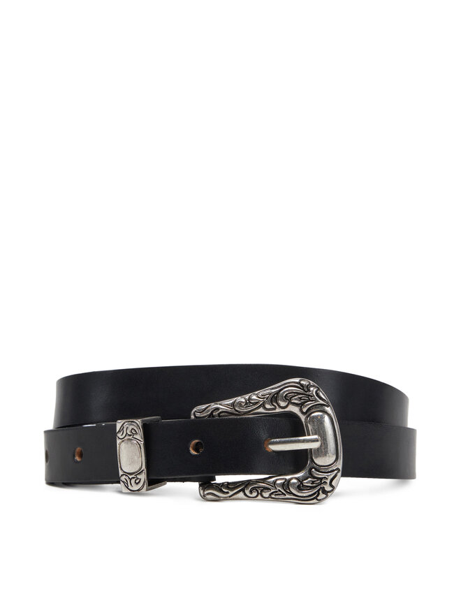 ONLY Ζώνη Γυναικεία ONLY Onlty Slim Leather Wester Jeans Belt Acc 15338269 Μαύρο
