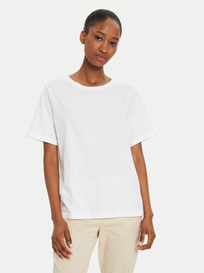 United Colors Of Benetton United Colors Of Benetton T-Shirt 3BVXD102P Weiß Regular Fit