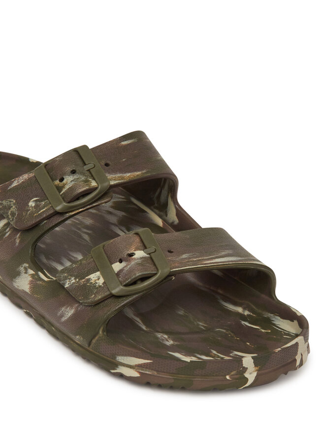Quiksilver Klapki Quiksilver Embark AQYL101380 Zielony