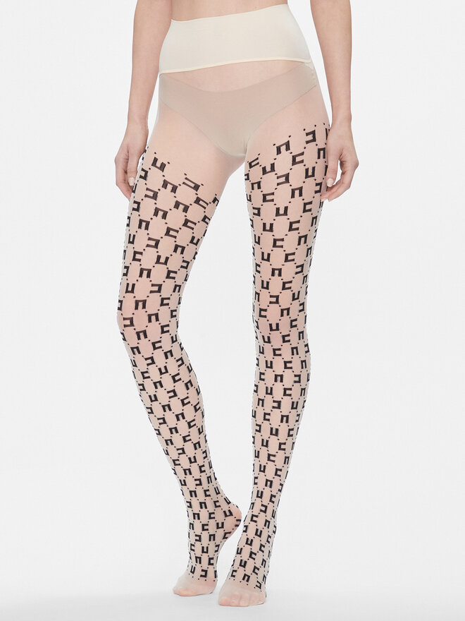 Collant da donna Elisabetta Franchi CZ-02D-41E2-V60 Écru