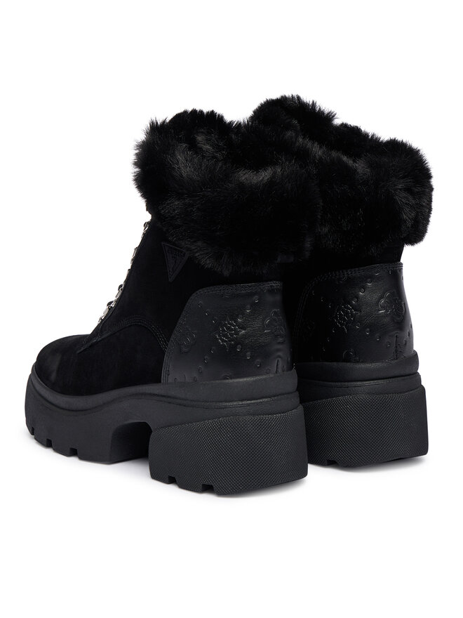 Guess Schnürschuhe Guess FLFYRL SUE10 Schwarz