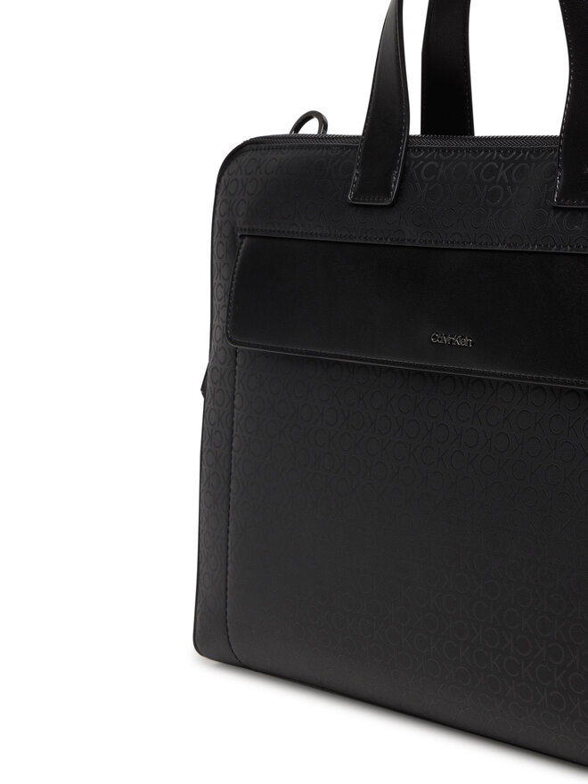 Calvin Klein Taška na laptop Calvin Klein Ck Sleek 2G Laptop Bag Mono K50K512938 Čierna