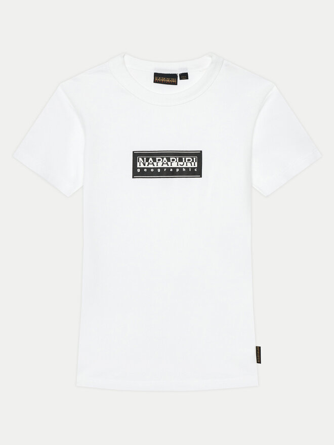 Napapijri Napapijri Póló Chamois NP0A4HYL S Fehér Regular Fit