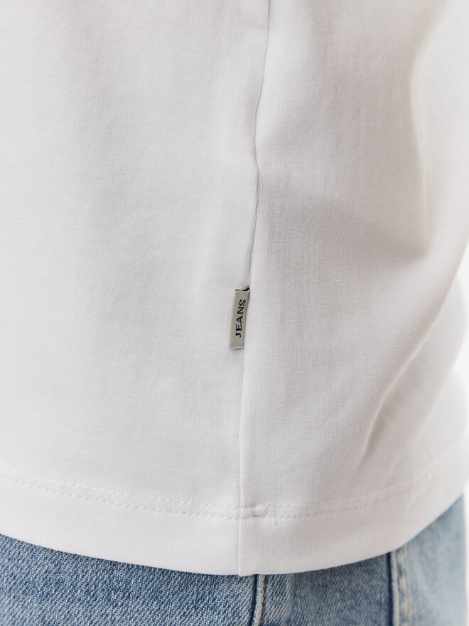 Guess Jeans Guess Jeans Camiseta W5GP28 J1314 Blanco Regular Fit