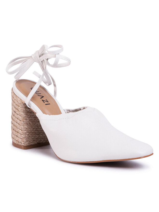 QUAZI Espadrilky QUAZI QZ-49-04-000429 Bílá