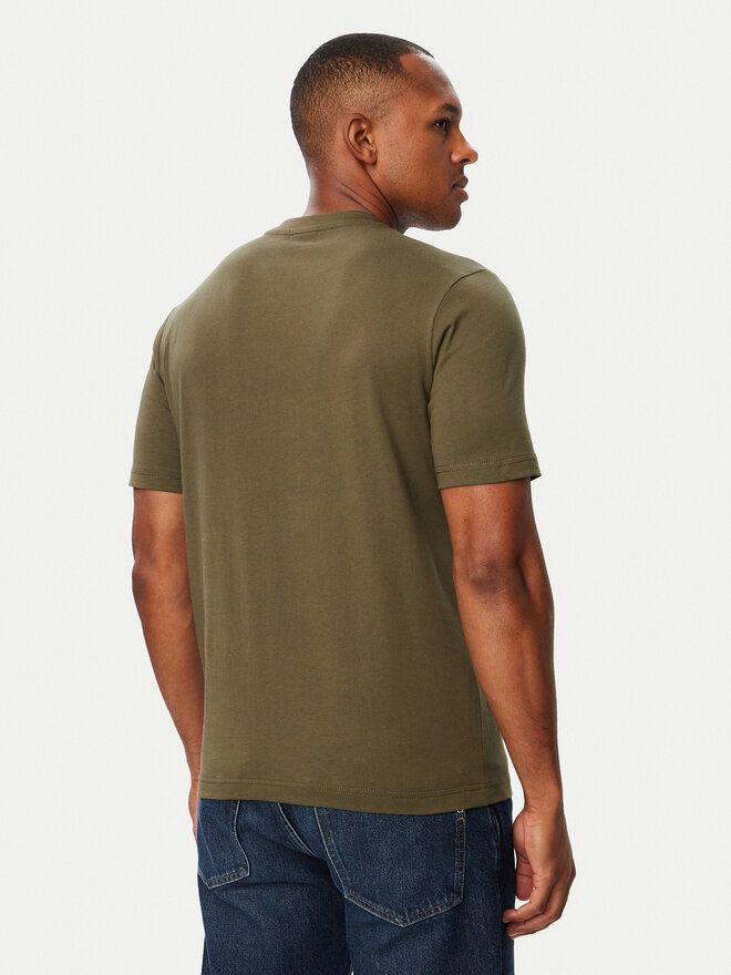 Napapijri Napapijri T-Shirt S-Box Logo NP0A4IFL Khakifarben Regular Fit
