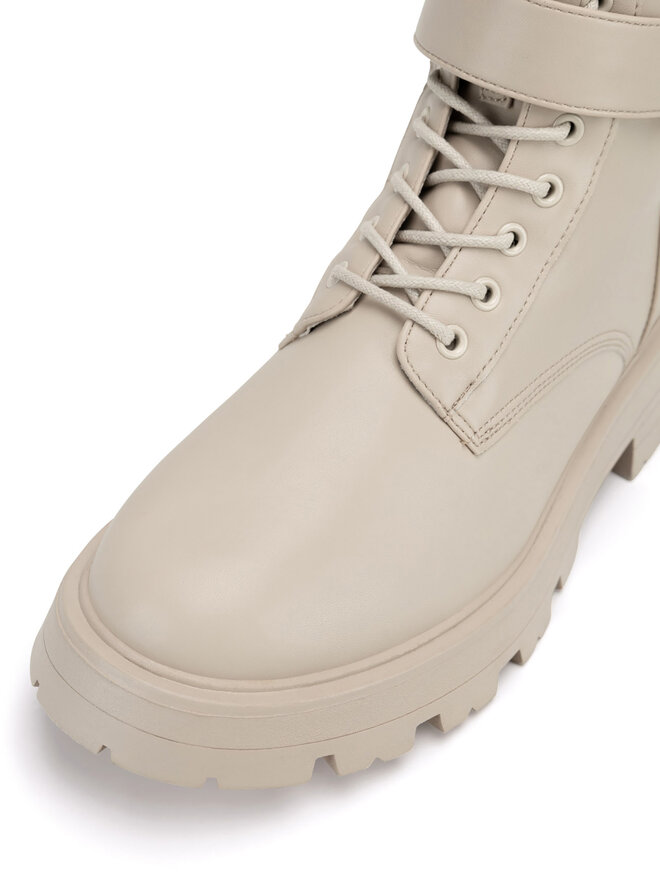 Jenny Fairy Schnürstiefeletten Jenny Fairy WYL3372-3 Beige