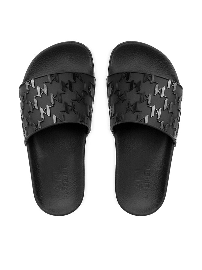 KARL LAGERFELD Şlapi KARL LAGERFELD KL80903 Negru