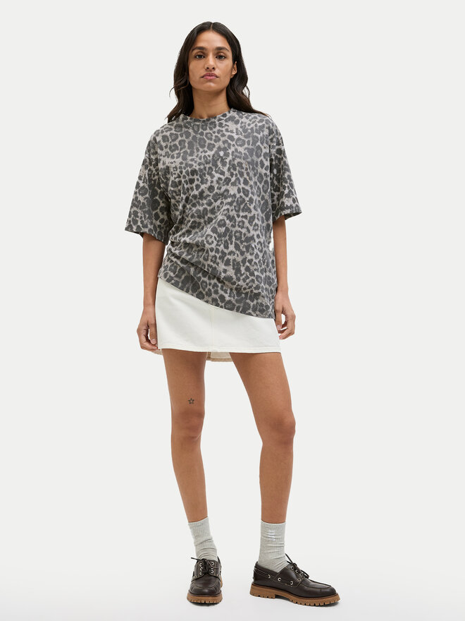 JJXX JJXX T-Shirt Andrea 12284102 Grau Loose Fit