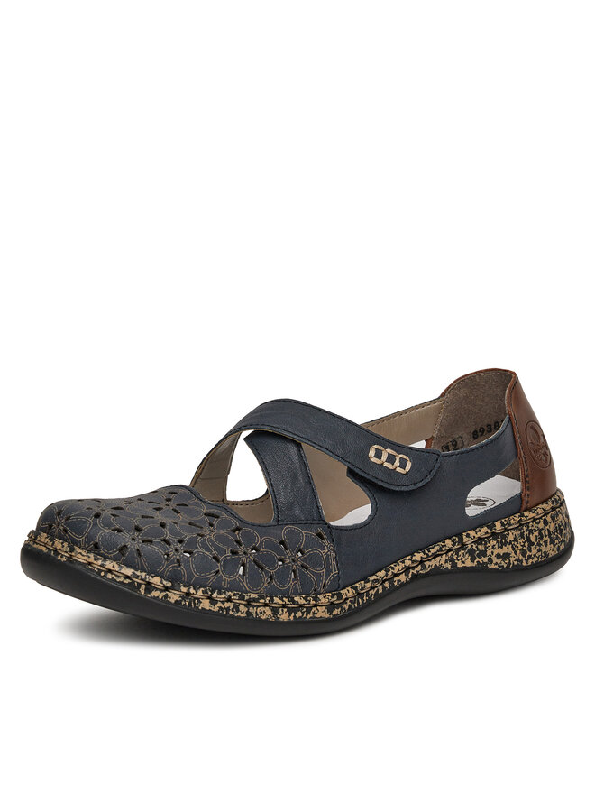 Rieker Bailarinas Rieker 463H4-14 Azul marino