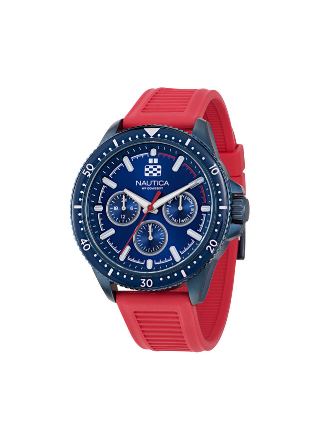 Nautica Ρολόι Nautica Nct Windrose NAPWRF404 Μπλε