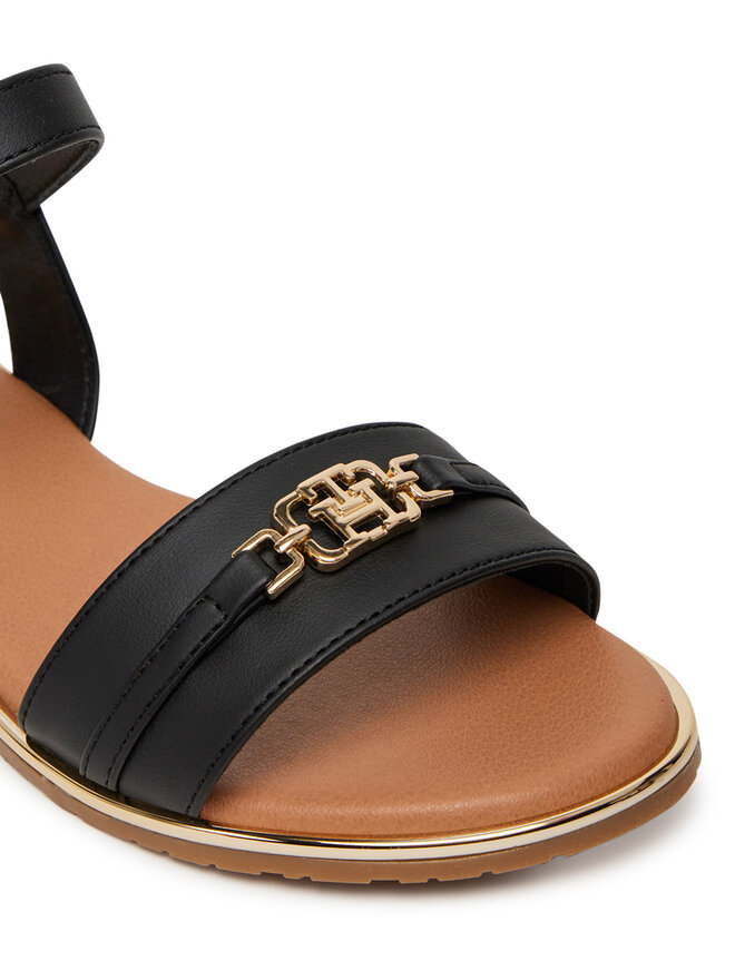 Tommy Hilfiger Sandały Tommy Hilfiger T3A2-33778-0326 S Czarny