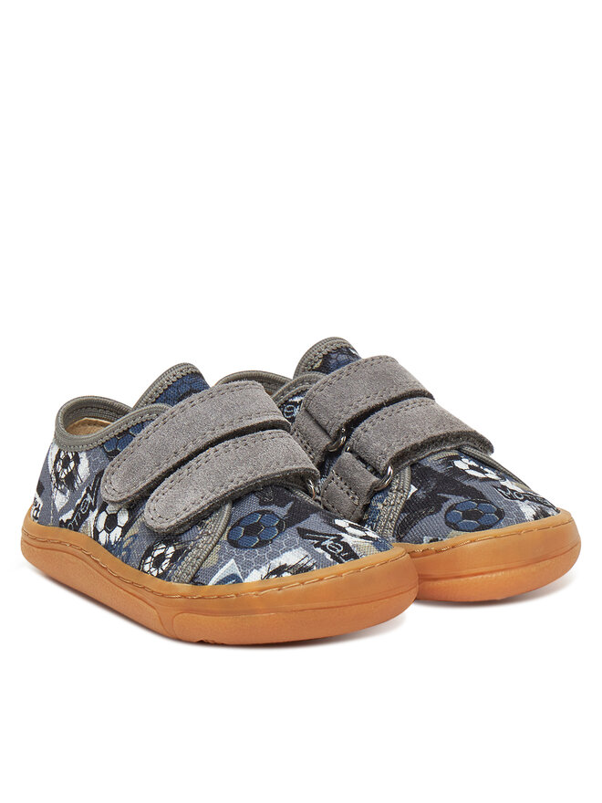 Froddo Papuče Froddo Barefoot Canvas G1700379-27 M Sivá