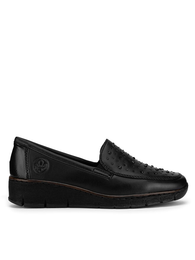 Rieker Halbschuhe Rieker 53752-00 Schwarz