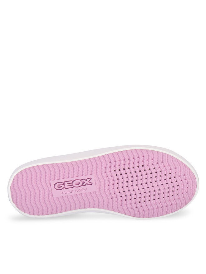 Geox Tenisky Geox J Gisli Girl J454NF 00010 C1372 D Bílá