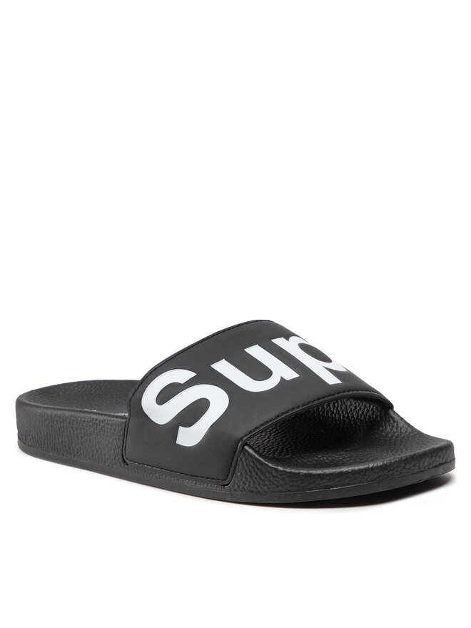 Superga Papucs Superga 1908 Slides Polysoft Fekete