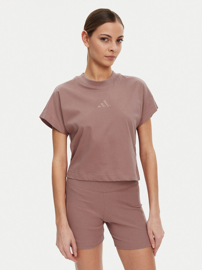 adidas adidas Marškinėliai ALL SZN JJ1237 Rožinė Regular Fit