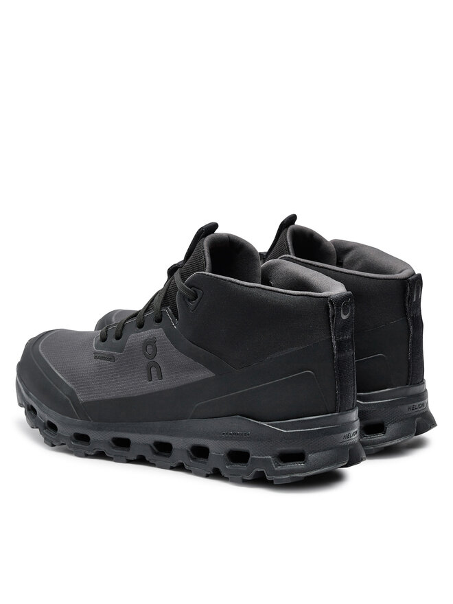 On Scarpe da trekking On Cloudroam Waterproof 3WD30070106 Nero