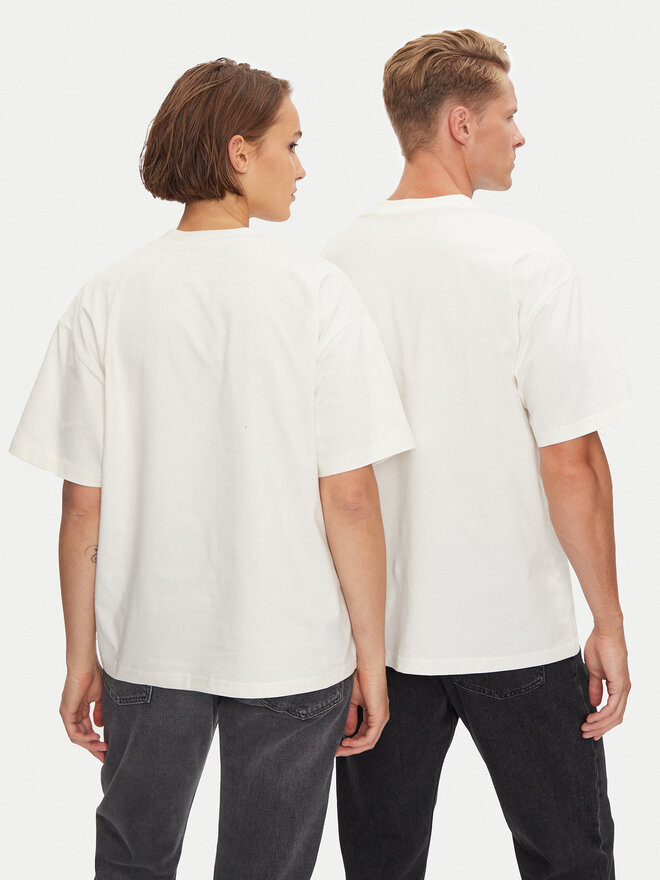 2005 2005 Majica Unisex Uniform Écru Loose Fit