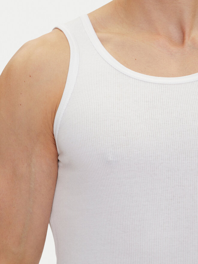 Resteröds Resteröds 2er-Set Tank-Tops 7027 1 Weiß Slim Fit