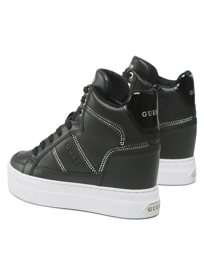 Guess Tenisice Guess Giala FL5ALA ELE12 Crna