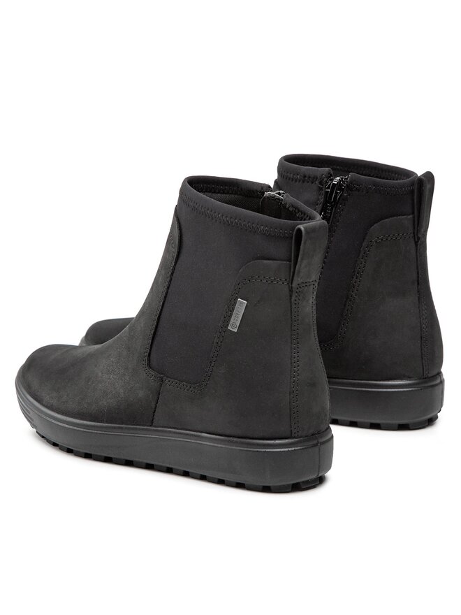 ECCO Polokozačky ECCO Soft 7 Tred W GORE-TEX 45046351052 Černá