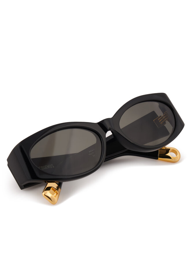 JACQUEMUS Okulary przeciwsłoneczne JACQUEMUS JAC4C1SUN Czarny