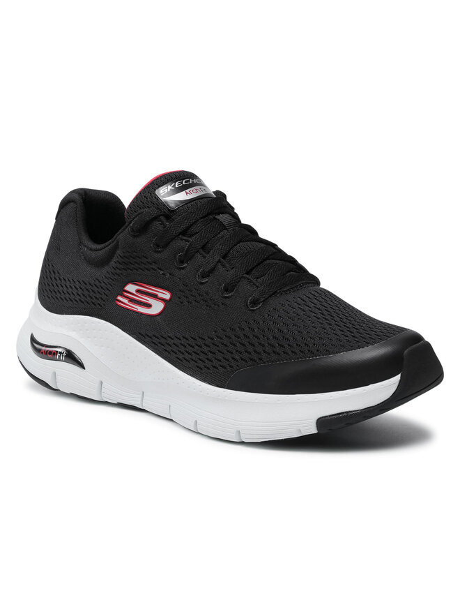 Skechers Sneakersy Skechers Arch Fit 232040/BKRD Czarny