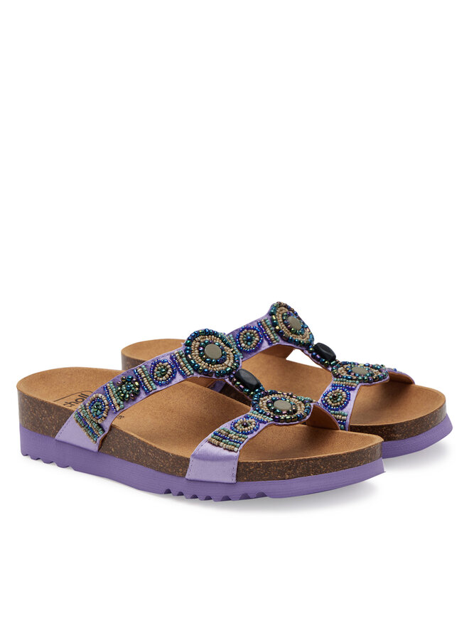Scholl Papucs Scholl New Bogota MF26607 1033 Lila