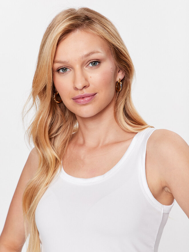 b.young b.young Marškinėliai 802894 Balta Regular Fit