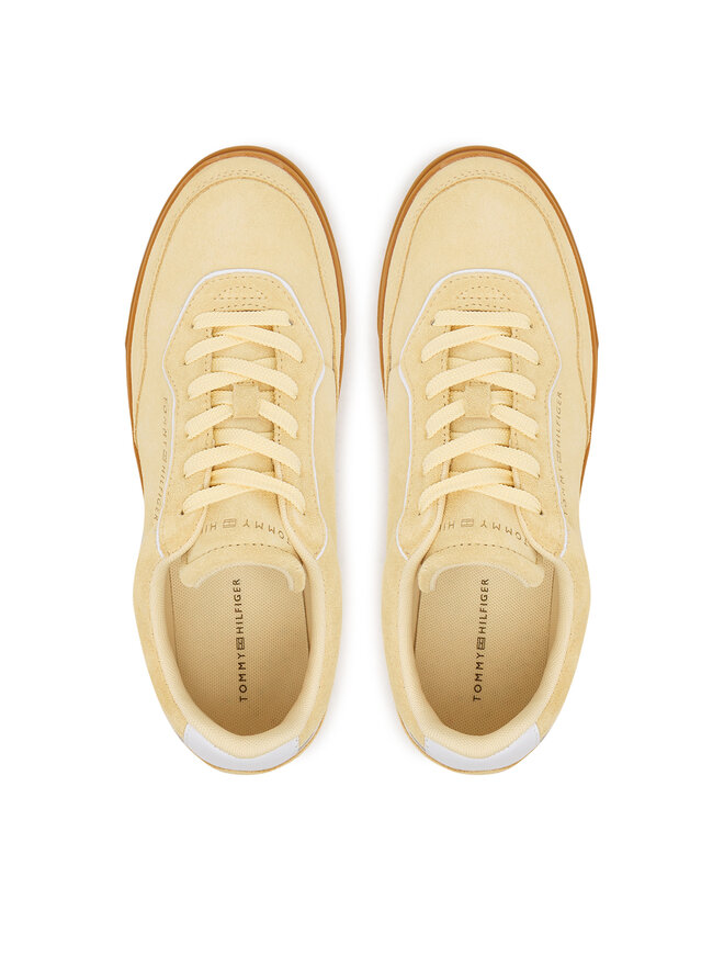 Tommy Hilfiger Sneakersy Tommy Hilfiger Casual FW0FW08898 Żółty