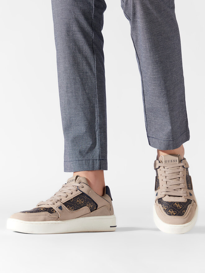 Guess Laisvalaikio batai Guess Verona Basket Low FM7VBL FAB12 Ruda