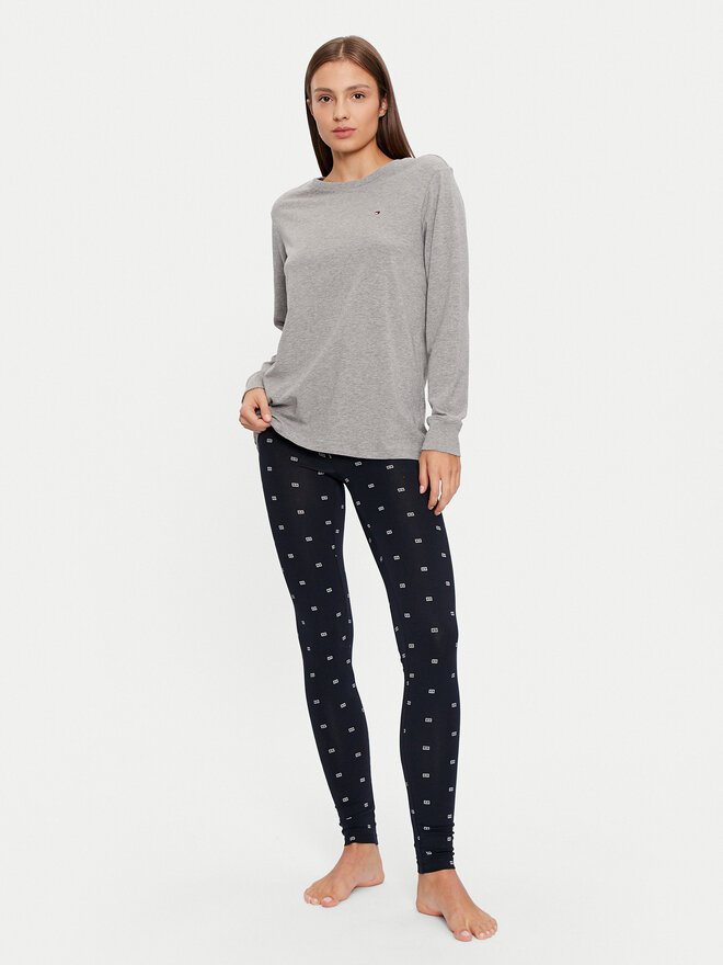 Tommy Hilfiger Tommy Hilfiger Pizsama UW0UW05639 Színes Regular Fit
